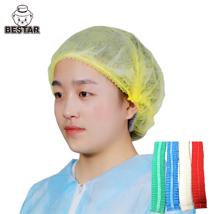 Hygiene Rules Cleaning Bestar China Nonwoven Mob Clip Beret Surgical Cap New